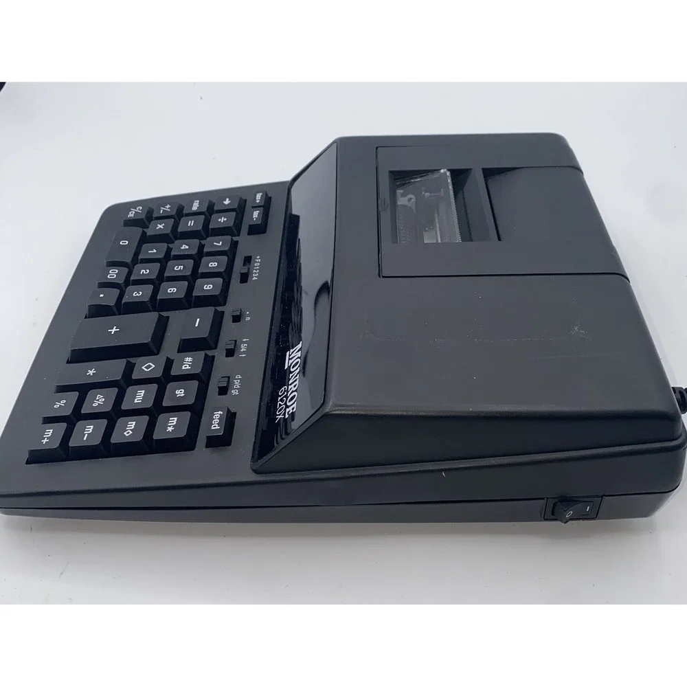 Monroe 6120X  Heavy Duty Print Display Calculator Receipt Machine